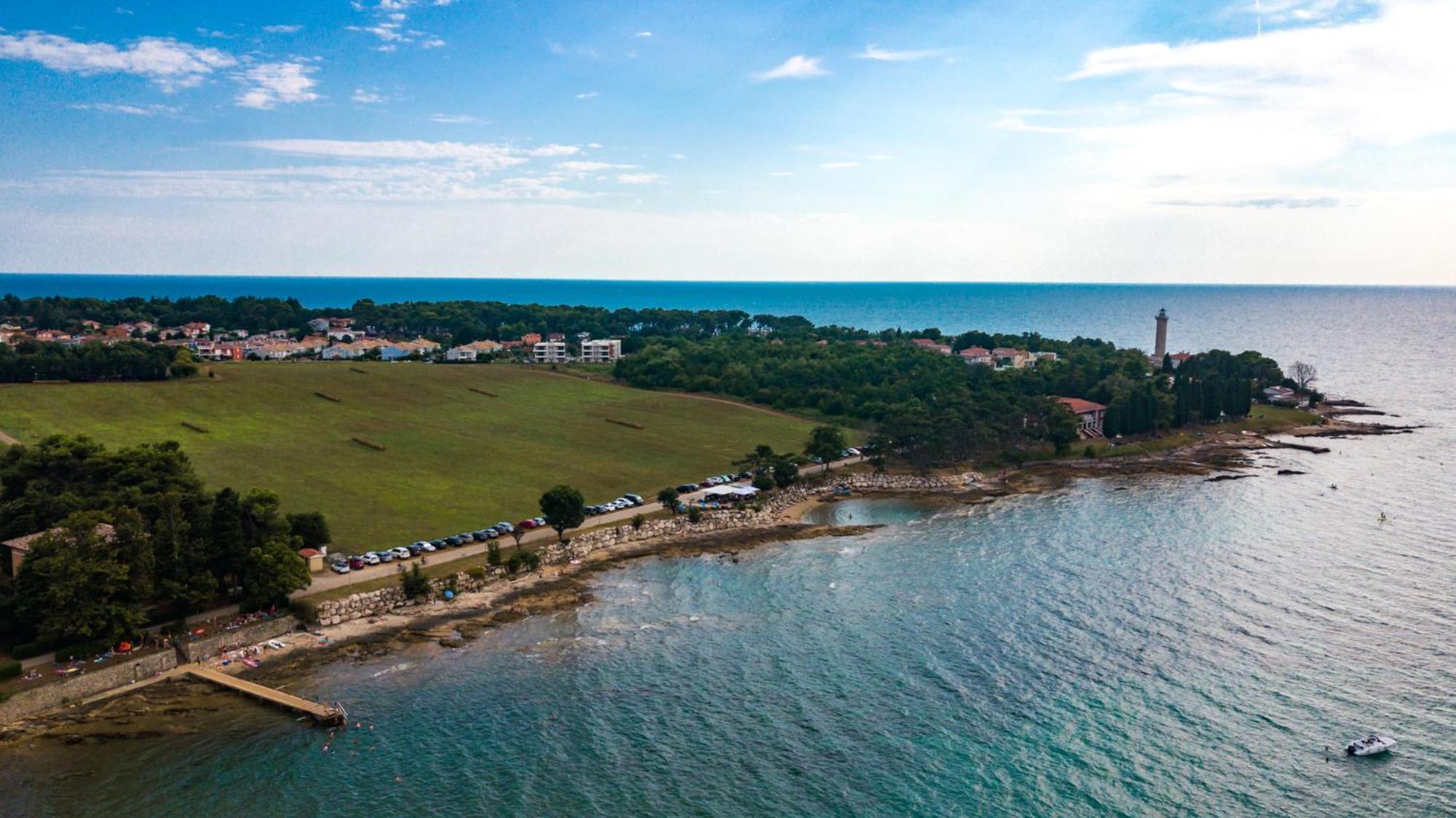 Baden Resort Basanija, Umag-With Sea View, Parking And 300M From The Beach Екстериор снимка